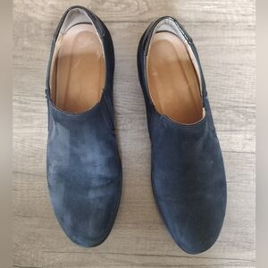 HARTJES Clog Slip On Comfort Shoe Size 7 Classic Black Suede